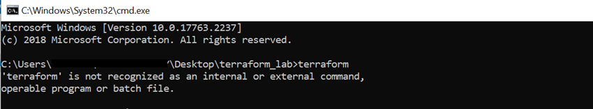 Installation And Setup Terraform On Windows